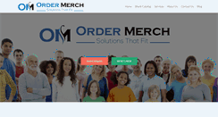 Desktop Screenshot of ordermerch.com